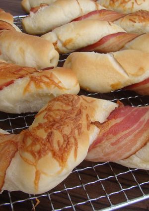 Baconos stangli recept fotója