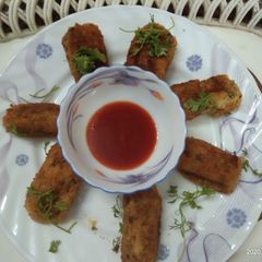 A picture of POTATO  CHEESE  CUTLET.