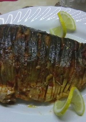 Fokhagymás-paprikás ponty egészben sütve #EgyReceptEgyFa recept fotója