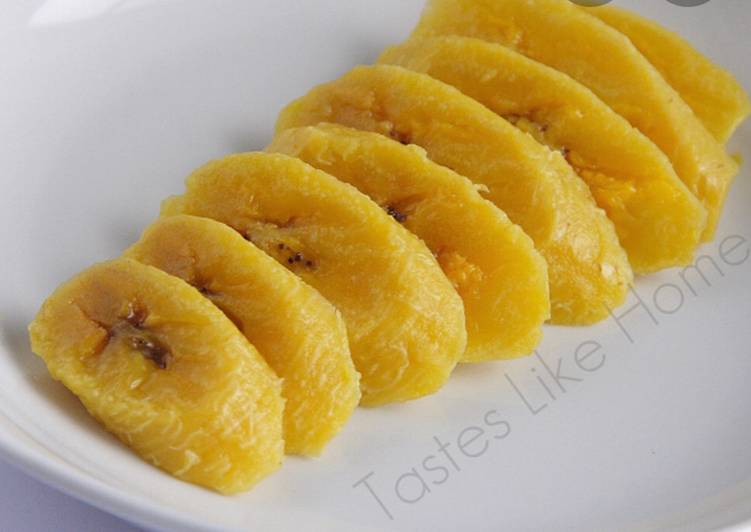 Steps to Prepare Delicious Sweet Healthy Plantain