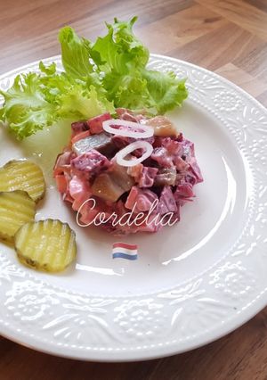 Foto resep Herring salad/ haringsalade