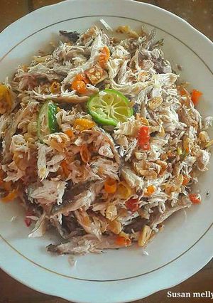 Foto resep Tongkol suwir sambal matah