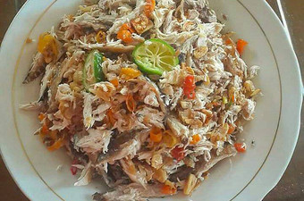 Resep Tongkol suwir sambal matah Untuk Pemula