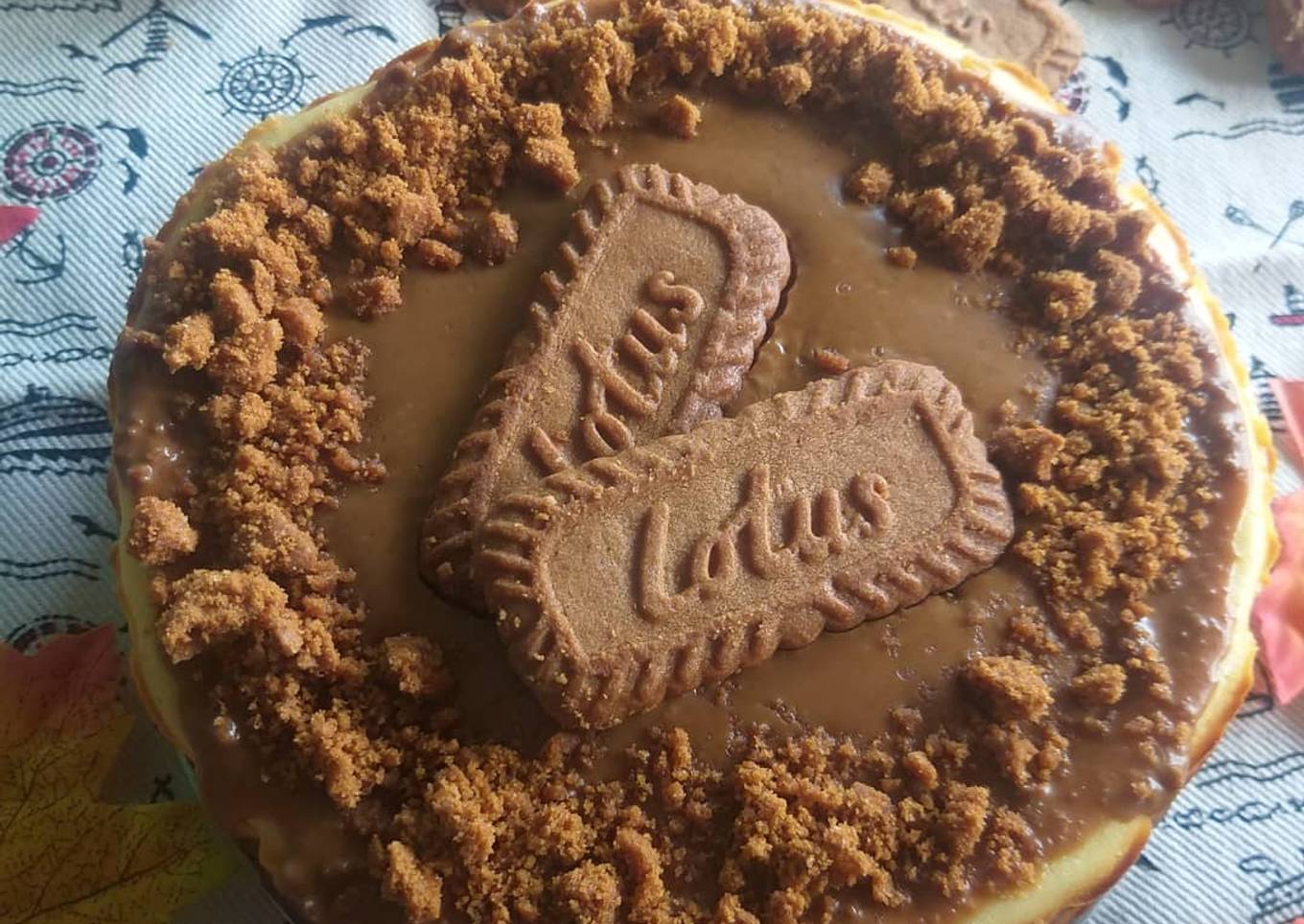 Lotus Biscoff cheese cake