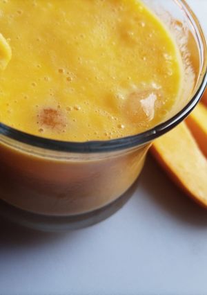 A picture of Mango milkshake.