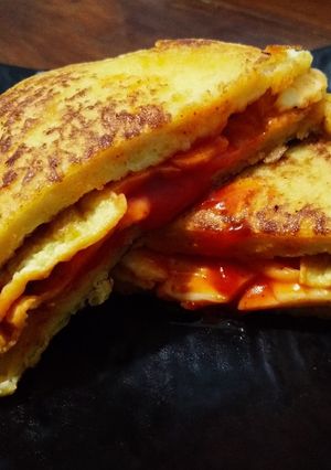 Foto resep Egg Toast ala JK (정국표 겉.바.속.촉 토스트)