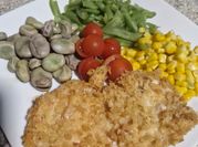 Una foto de milanesa con panko