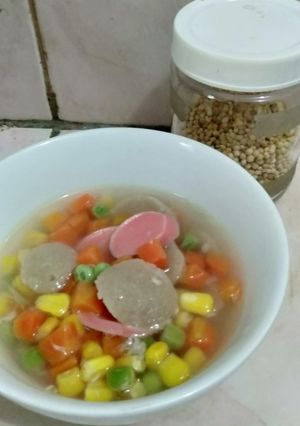 Foto resep Sop bakso ala Mamake
