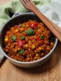 Mexikói rizses "hús" (vegán)