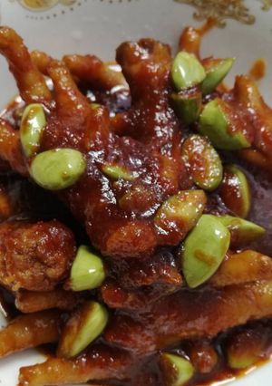 Foto resep Ceker Pete Pedas Manis Simpel