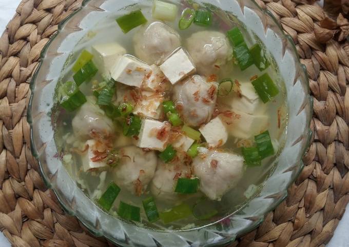 Resep Sup Tahu Bakso Bening Oleh Meieka Cookpad