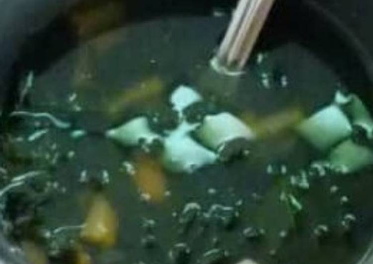 Cara mengolah Sayur katuk with labu parang/kuning yang Sempurna