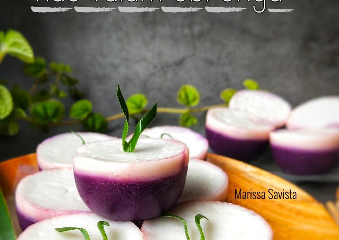 Kue Talam Ubi Ungu