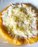Burgonyás lángos gyors kovásszal