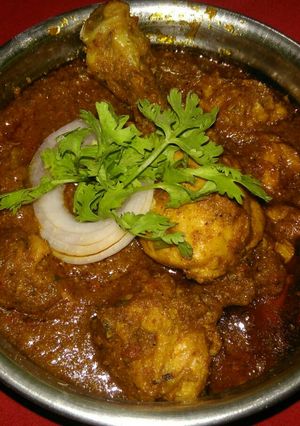 A picture of Chicken masala.