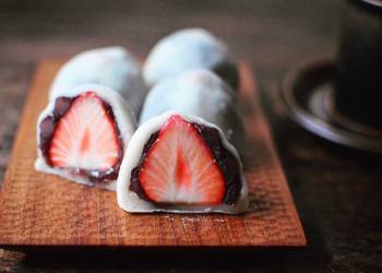 Easiest Way to Prepare Delicious Easy strawberry daifuku