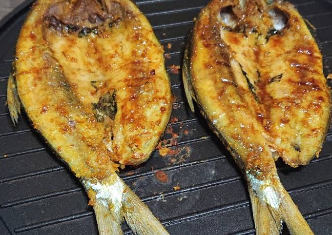 Ikan bakar bandeng teflon