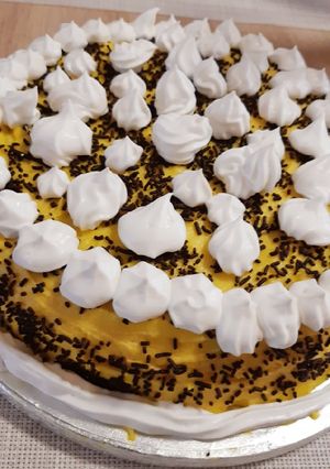 Madártej szelet recept fotója