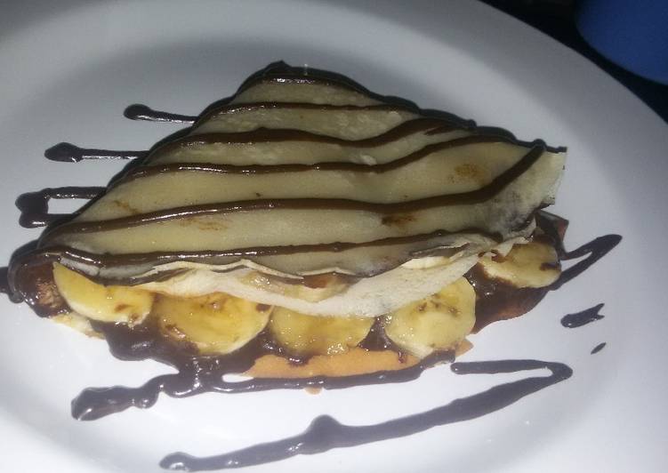 Recipe of Speedy Crepes with banana