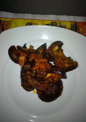 A picture of Sauced Fried snail.