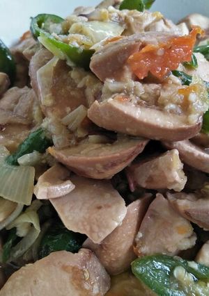 Foto resep Tumis Picung Cabe Hijau (Kluwek Muda)