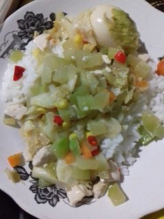 Foto resep Oseng - oseng labu jagung manis