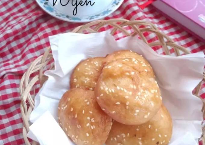 Resep Roti Goreng Wijen, Enak