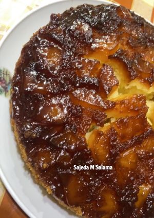 صورة لوصفة كيكة الاناناس