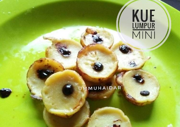 Resep Kue lumpur mini Anti gagal | Cara Bikin Kue lumpur mini Anti gagal Yang Sempurna