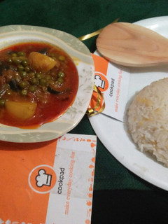 A picture of Mix Sabzi And Rice.