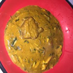 A picture of Ogbono soup.
