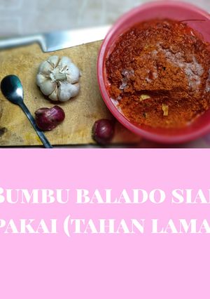 Foto resep Bumbu balado instan "tanpa minyak" healthy