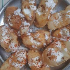 Dahi chaat A picture of Dahi chaat.