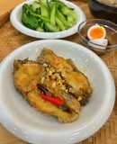 Cá Rô Phi Chiên Giòn Sốt Mắm Tỏi