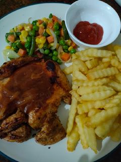 Foto resep Chicken steak barbeque