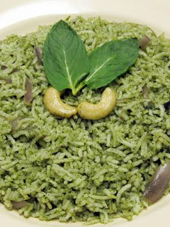 புதினா புலாவ் (Mint pulav) செய்முறை முக்கிய புகைப்படம்