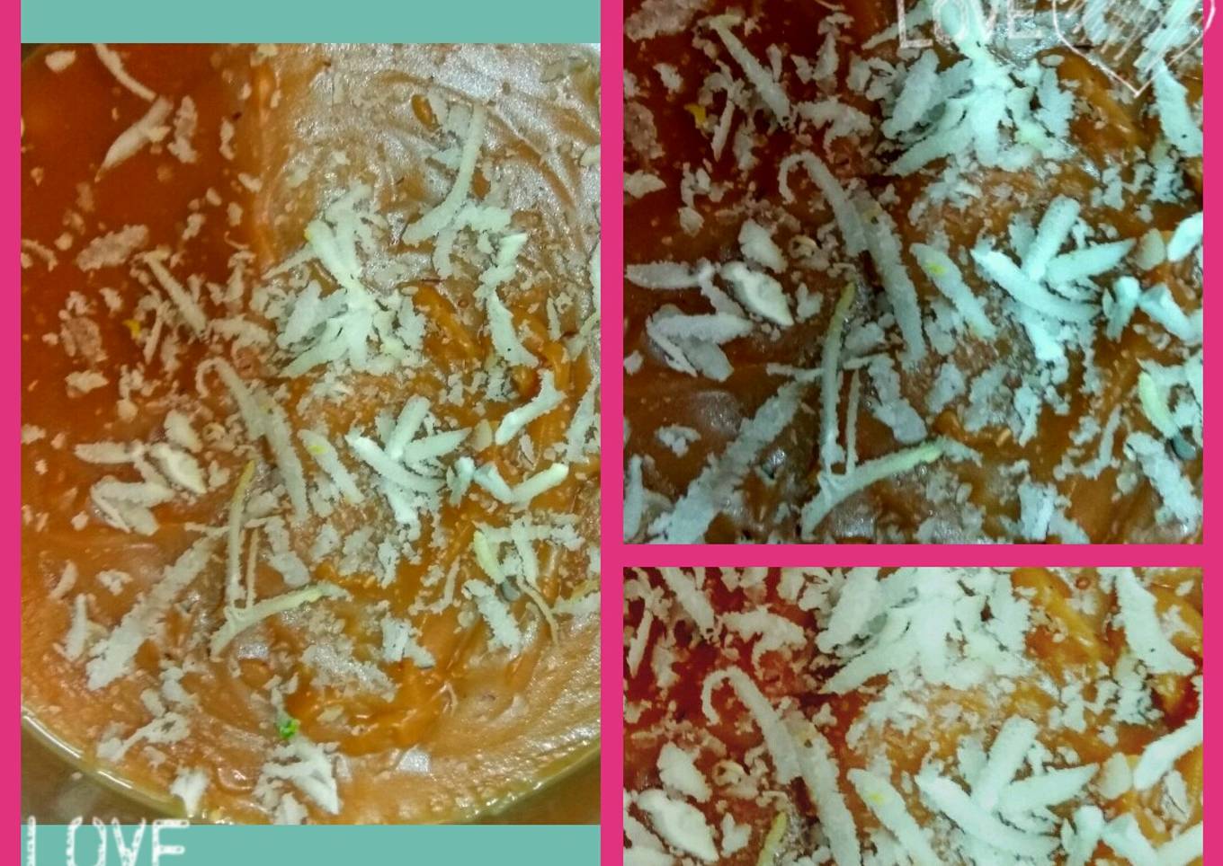Besan halwa