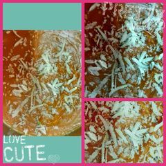 A picture of Besan halwa.