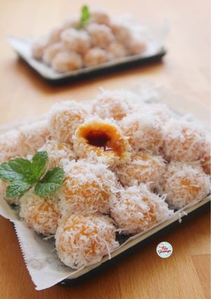 Foto resep Klepon Ubi Orange (10 Tahun Posting Di Cookpad)