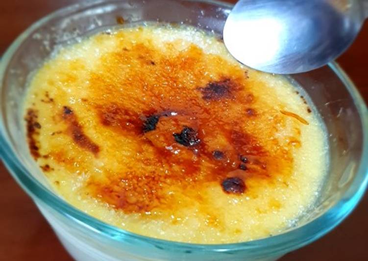 Cara Gampang Menyiapkan Creme Brulee - Dessert lembut manis Anti Gagal