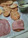 Discos de copetin en airfryer para sandwichitos