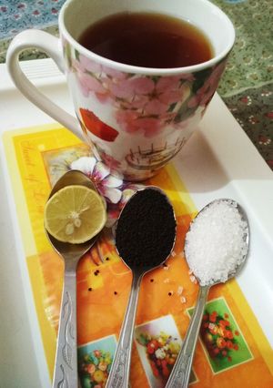 A picture of Lemon tea.
