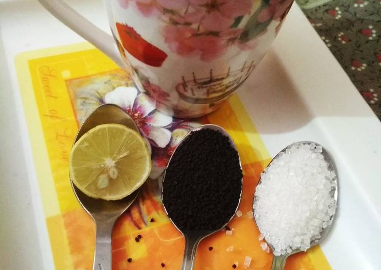 Simple Way to Make Super Quick Homemade Lemon tea