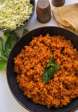 صورة لوصفة برغل بالبندورة