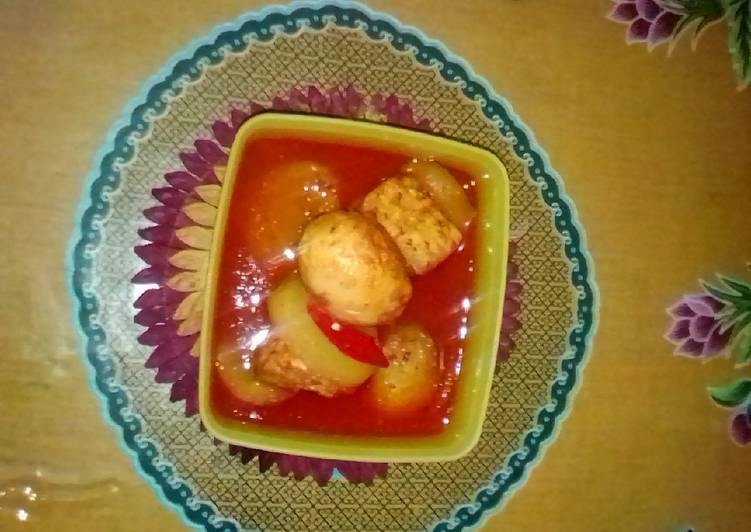Semur TaKeTeL (Tahu kentang telur)