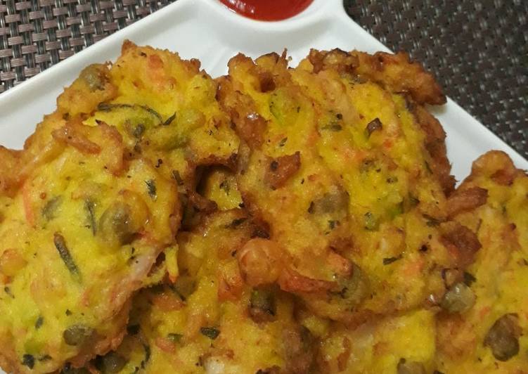 Resep Bakwan Warna Warni, Enak Banget