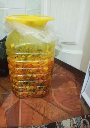 عکسی از دستور ترشی مخلوط