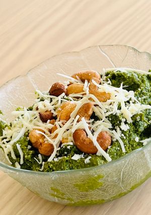 Una foto de Pesto de kale y anacardos