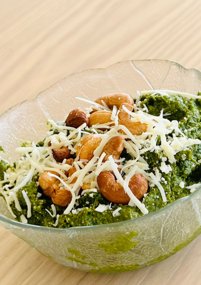 Una foto de Pesto de kale y anacardos