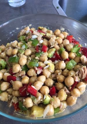 Foto principal de Ensalada Veraniega de Garbanzos
